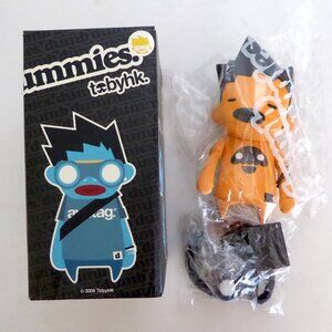 NEW 2006 TOBYHK DUMB DUMMIES ORANGE COMIC CON EXCLUSIVE DESIGNER VINYL FIGURE